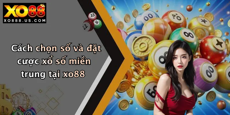 Cách chọn số và đặt cược xổ số miền trung tại xo88