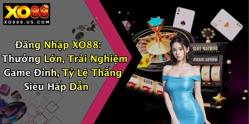 Đăng Nhập XO88: Thưởng Lớn, Trải Nghiệm Game Đỉnh, Tỷ Lệ Thắng Siêu Hấp Dẫn